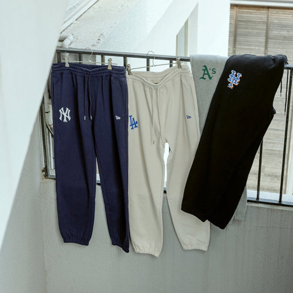 裏毛 スウェットパンツ MLB Apparel ニューヨーク・メッツ ブラック