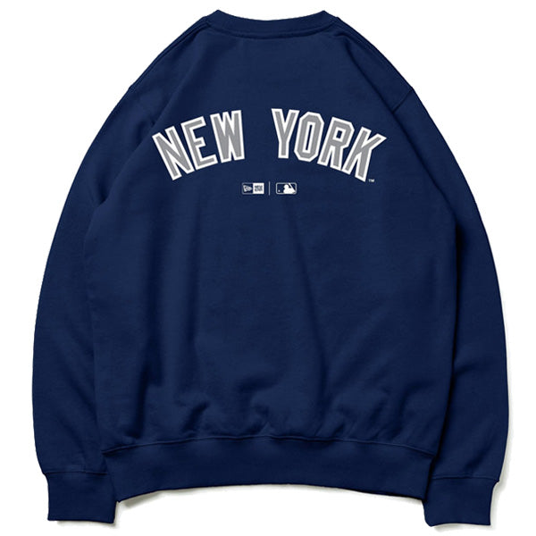 裏毛 スウェット クルーネック MLB Apparel ニューヨーク・ヤンキース ネイビー