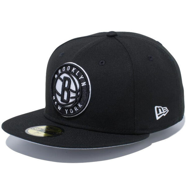 59FIFTY ブルックリン・ネッツ ブラック × チームカラー