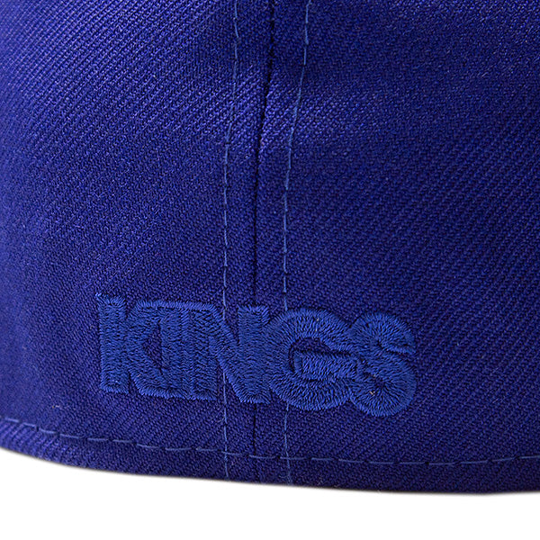 KINGS 別注 59FIFTY ANTIQUE K ディープロイヤル ケリーアンダーバイザー