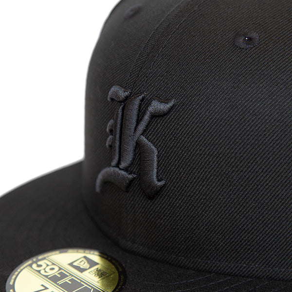 KINGS 別注 59FIFTY ANTIQUE K ブラック ブラック