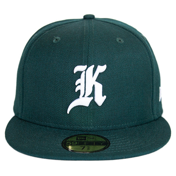 KINGS 別注 59FIFTY ANTIQUE K ダークグリーン