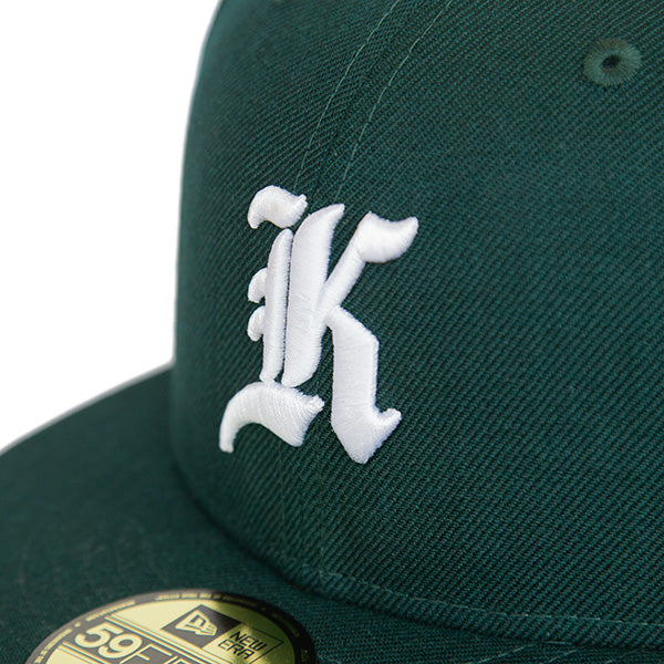 KINGS 別注 59FIFTY ANTIQUE K ダークグリーン