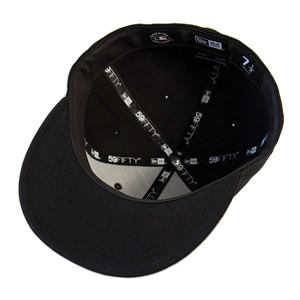 KINGS 別注 59FIFTY ロサンゼルス・エンゼルス ブラック