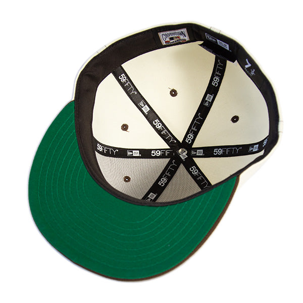 KINGS 別注 59FIFTY クーパーズタウン サンディエゴ・パドレス クローム ウォルナットバイザー