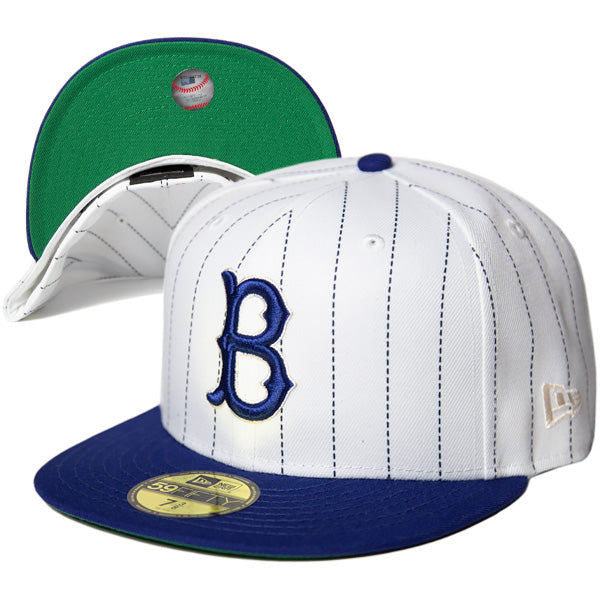 KINGS 別注 59FIFTY PIN STRIPE ブルックリン・ドジャース クーパーズタウン ホワイト ロイヤル