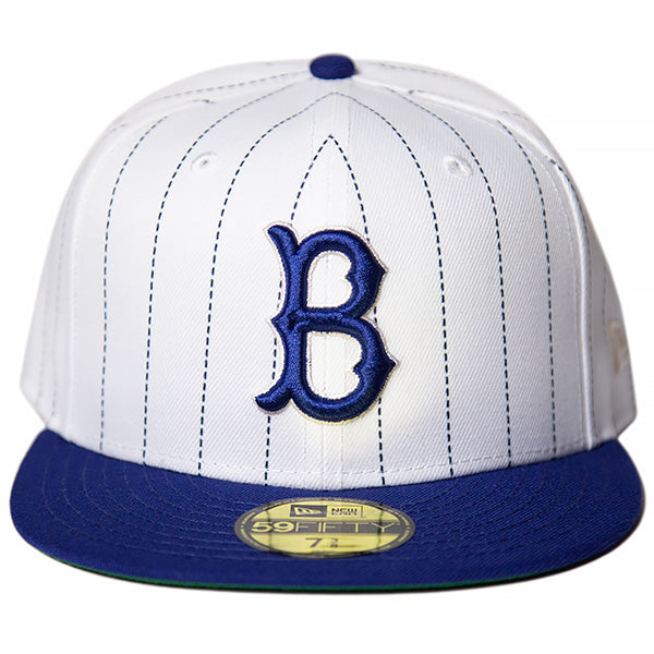 KINGS 別注 59FIFTY PIN STRIPE ブルックリン・ドジャース クーパーズタウン ホワイト ロイヤル