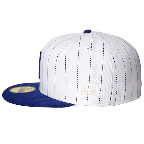 KINGS 別注 59FIFTY PIN STRIPE ブルックリン・ドジャース クーパーズタウン ホワイト ロイヤル