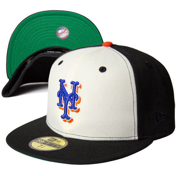KINGS 別注 59FIFTY 2Tone ニューヨーク・メッツ クローム ブラック