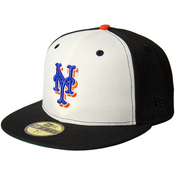 KINGS 別注 59FIFTY 2Tone ニューヨーク・メッツ クローム ブラック
