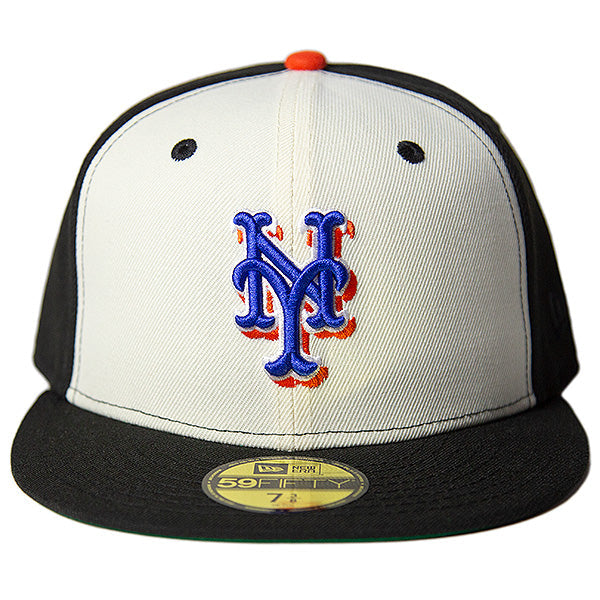 KINGS 別注 59FIFTY 2Tone ニューヨーク・メッツ クローム ブラック