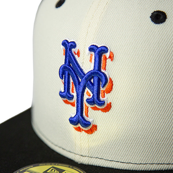 KINGS 別注 59FIFTY 2Tone ニューヨーク・メッツ クローム ブラック