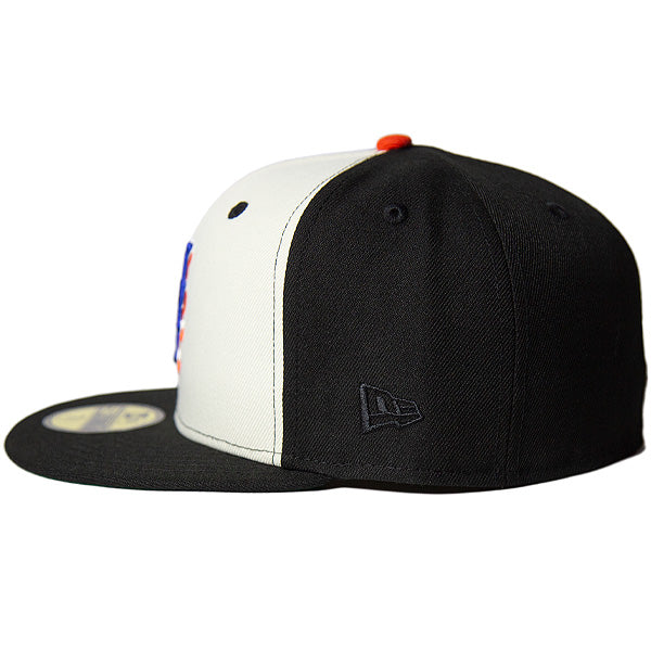 KINGS 別注 59FIFTY 2Tone ニューヨーク・メッツ クローム ブラック