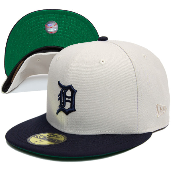 KINGS 別注 59FIFTY デトロイト・タイガース ストーン ネイビーバイザー