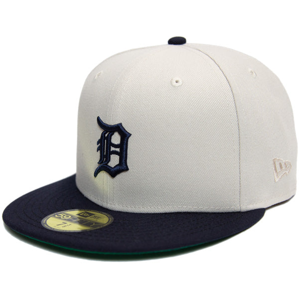 KINGS 別注 59FIFTY デトロイト・タイガース ストーン ネイビーバイザー