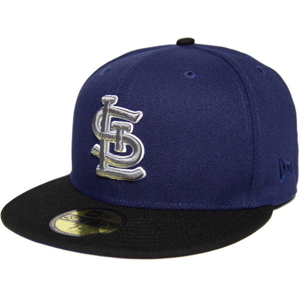 KINGS 別注 59FIFTY セントルイス・カージナルス ライトネイビー ブラックバイザー