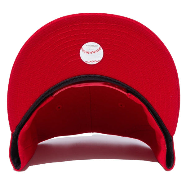 9FIFTY ニューヨーク・ヤンキース スカーレット × ホワイト