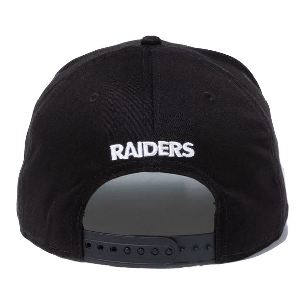 9FIFTY ラスベガス・レイダースシールドロゴ ブラック × ホワイト