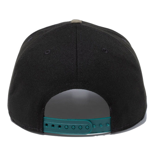9FIFTY ニューヨーク・ヤンキース ブラック × ホリーリーフ ウッドランドカモバイザー