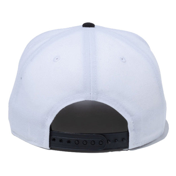9FIFTY ロサンゼルス・ドジャース ホワイト × ブラック ブラックバイザー
