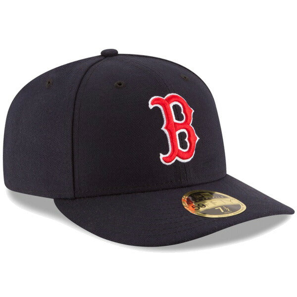LP 59FIFTY MLBオンフィールド ボストン・レッドソックス ゲーム ネイビー