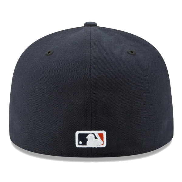59FIFTY MLBオンフィールド ヒューストン・アストロズ ロード ネイビー オレンジバイザー