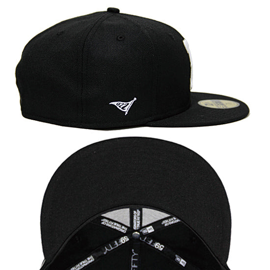 KINGS 別注 59FIFTY KINGS K ORIGINAL ブラック × ホワイト