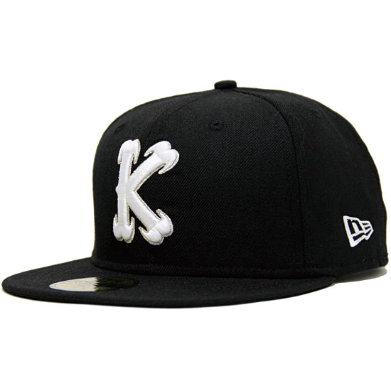 KINGS 別注 59FIFTY KINGS K ORIGINAL ブラック × ホワイト