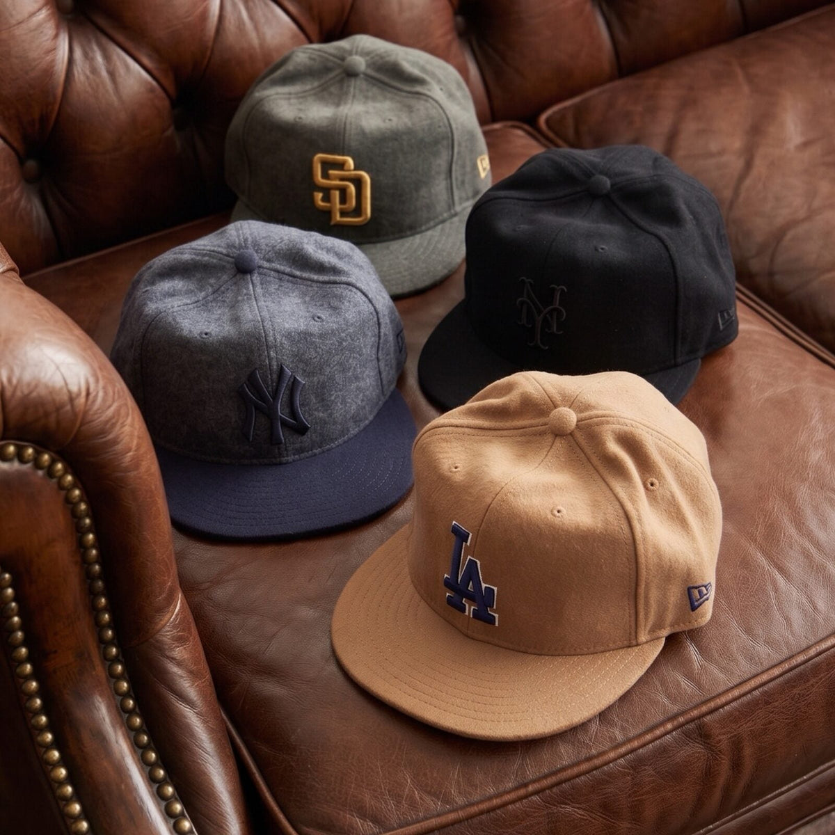 MLB WOOL MELTON