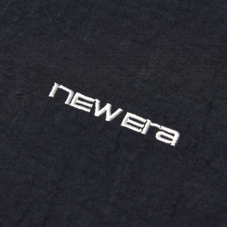 ニューエラ アパレル ジャケット NEW ERA  APPAREL ナイロン コーチジャケット ブラック 15129333 フロントロゴ