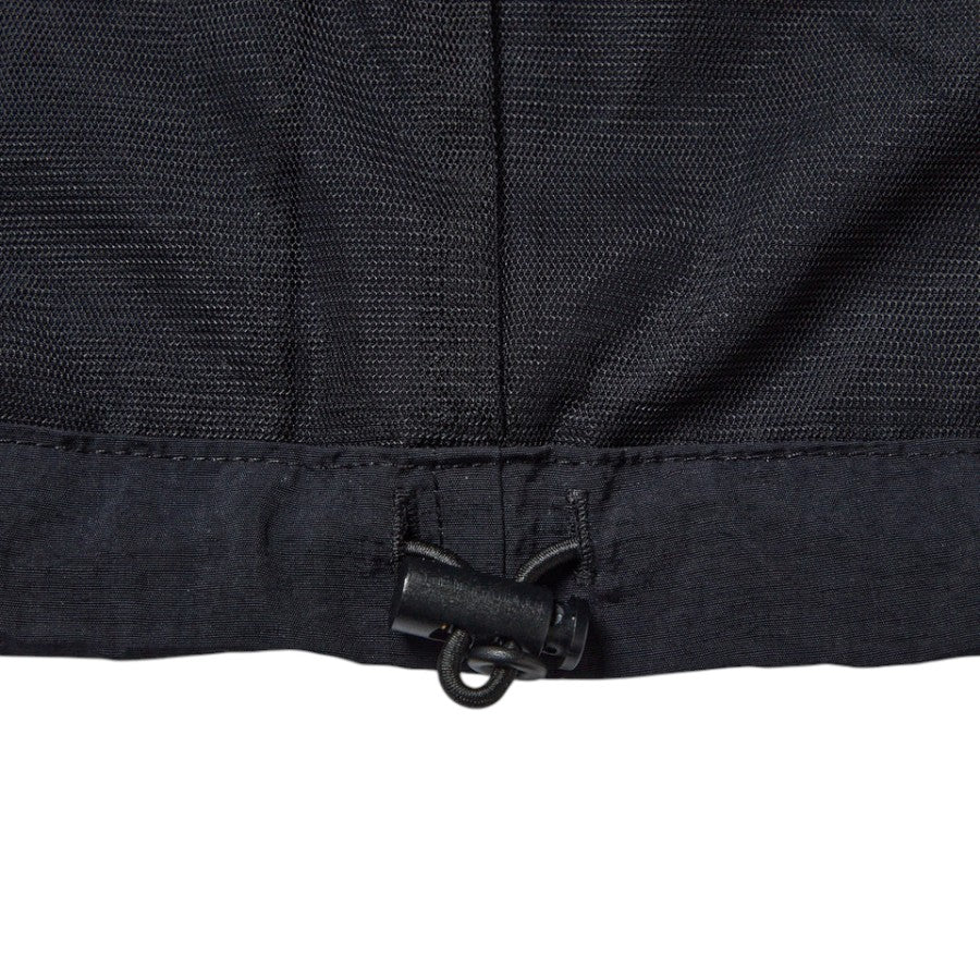 ニューエラ アパレル ジャケット NEW ERA  APPAREL ナイロン コーチジャケット ブラック 15129333 ドローコード
