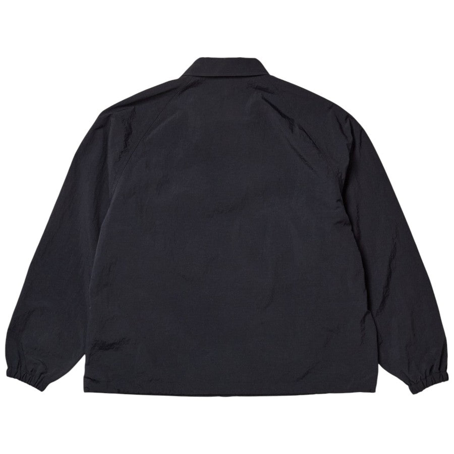 ニューエラ アパレル ジャケット NEW ERA  APPAREL ナイロン コーチジャケット ブラック 15129333 背面