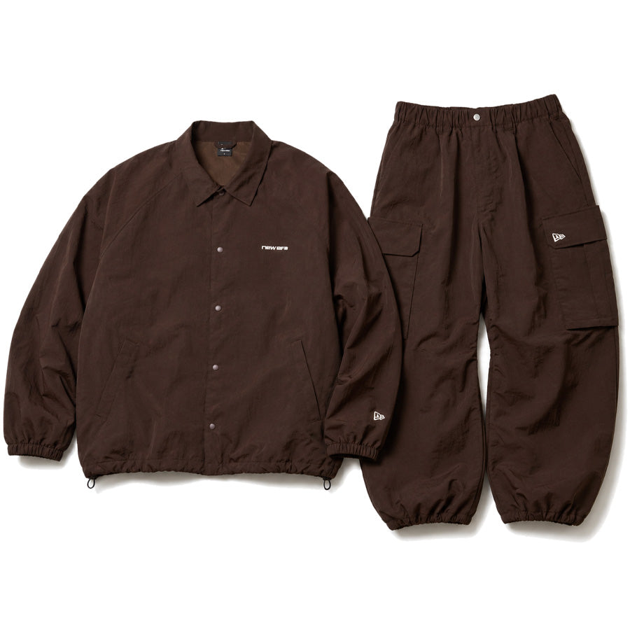 ニューエラ アパレル NEW ERA APPAREL オーバーサイズド ナイロン カーゴパンツ バーントウッド 15129330 セットアップ