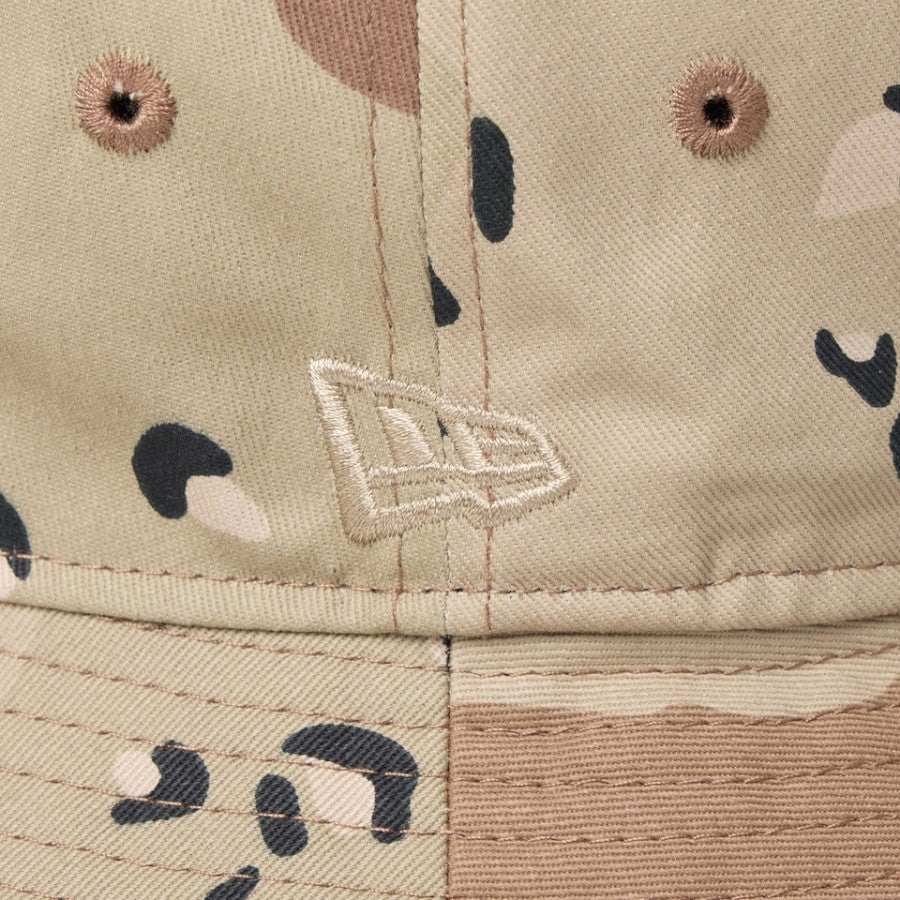 ニューエラ ハット NEW ERA HAT バケット01 Draw Cord Angler Club ドローコード アングラーズクラブ デザートカモ 15125081 | アウトドア フラッグロゴアップ