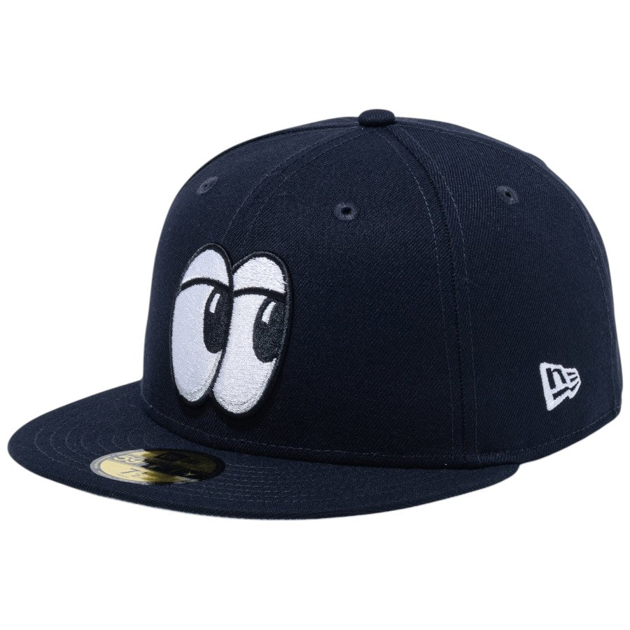 ニューエラ キャップ 帽子 NEW ERA CAP 59FIFTY MiLB マイナーリーグ チャタヌーガ ルックアウツ ネイビー 15221388 右斜め前