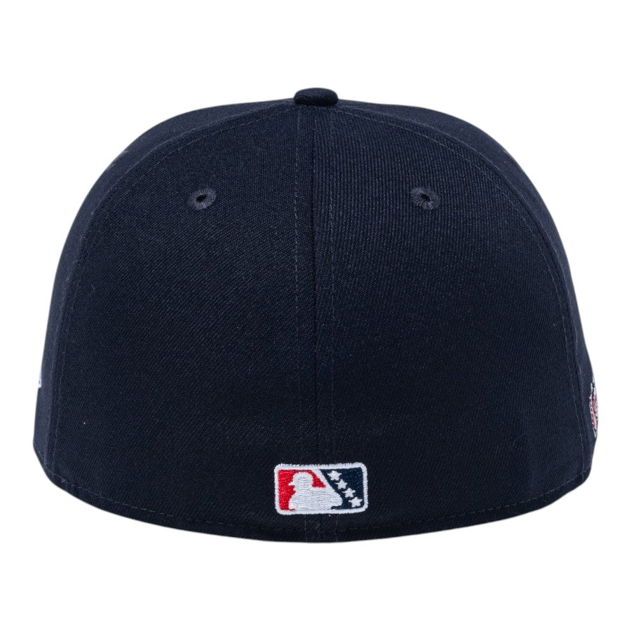 ニューエラ キャップ 帽子 NEW ERA CAP 59FIFTY MiLB マイナーリーグ チャタヌーガ ルックアウツ ネイビー 15221388 リア