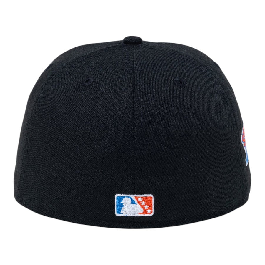ニューエラ キャップ 帽子 NEW ERA CAP 59FIFTY MiLB マイナーリーグ シラキュース メッツ ブラック 15221324 リアロゴ