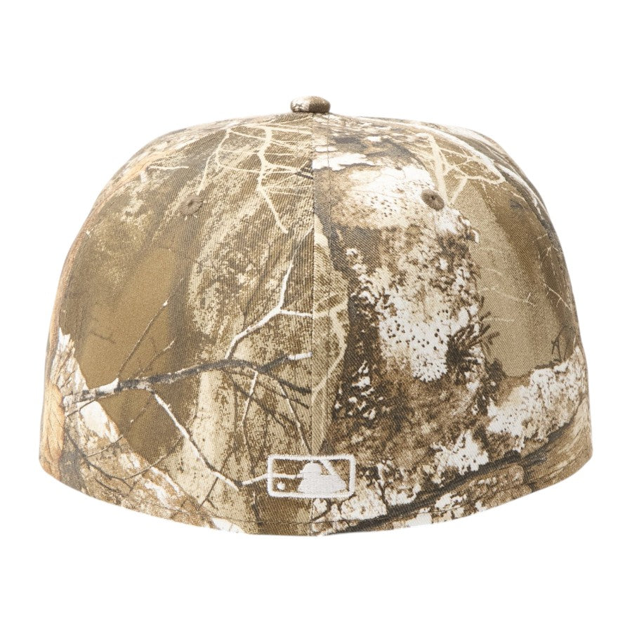 ニューエラ キャップ 帽子 NEW ERA CAP 59FIFTY MLB Real Tree Camo リアルツリー カモ ニューヨーク ヤンキース リアルツリーカモ 15137353 バッターマンロゴ