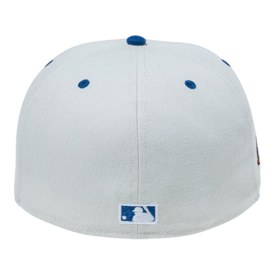 ニューエラ キャップ 帽子 NEW ERA CAP 59FIFTY ソフトバックラム Subway Series サブウェイ シリーズ ニューヨーク メッツ サンディーリネン/ロイヤル 15217075 リア