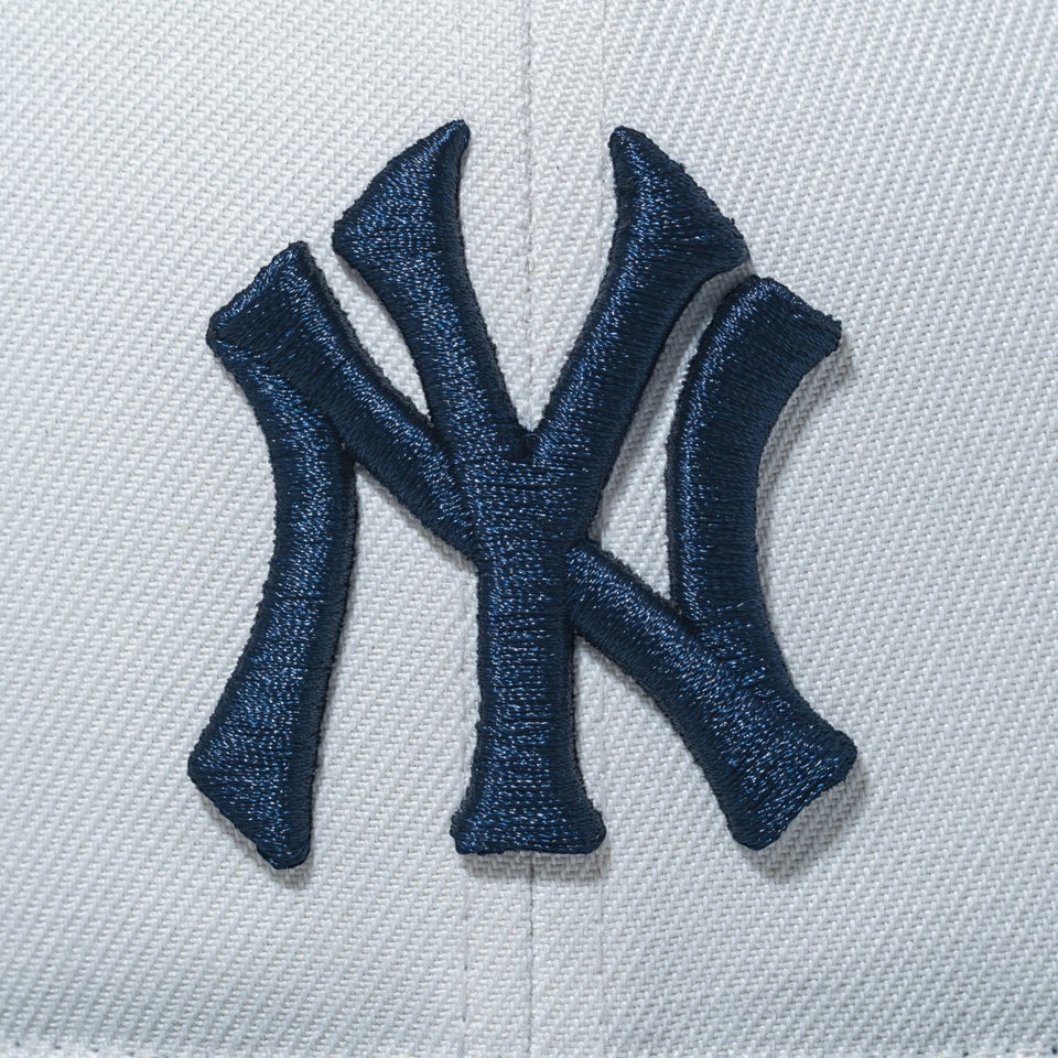 ニューエラ キャップ 帽子 NEW ERA CAP 59FIFTY ソフトバックラム Subway Series サブウェイ シリーズ ニューヨーク ヤンキース サンディーリネン ネイビーバイザー 15217074 フロントロゴ