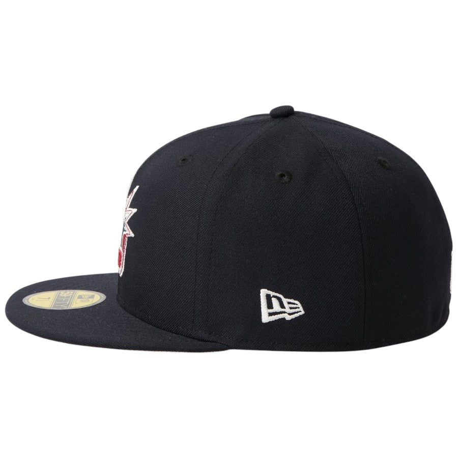 ニューエラ キャップ 帽子 NEW ERA CAP 59FIFTY NHL ニューヨーク レンジャーズ ネイビー 15137366 フラッグロゴ