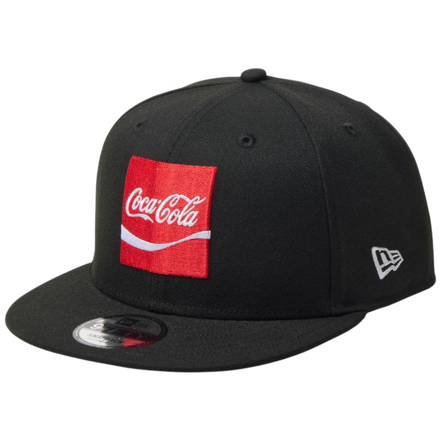 ニューエラ キャップ 帽子 NEW ERA CAP 9FIFTY Coca-Cola コカ･コーラ ブラック 15154802 右斜め前