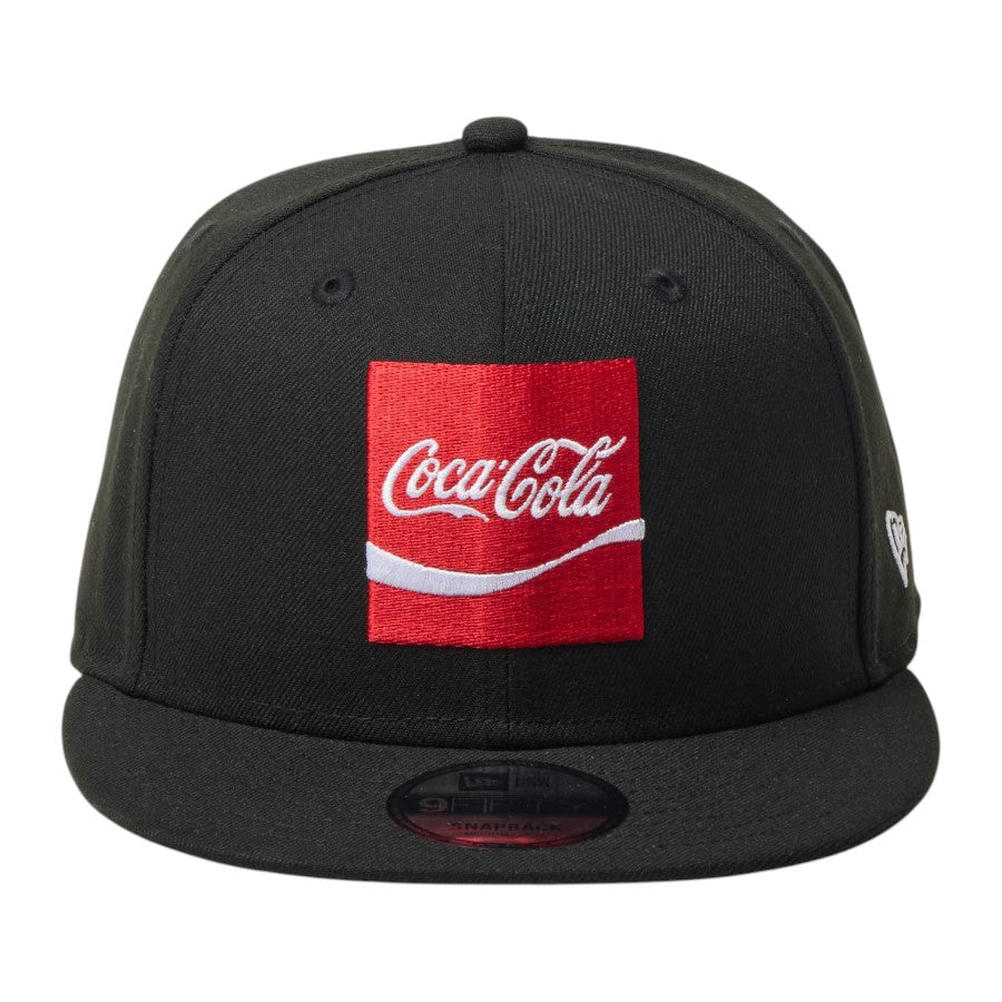ニューエラ キャップ 帽子 NEW ERA CAP 9FIFTY Coca-Cola コカ･コーラ ブラック 15154802 正面