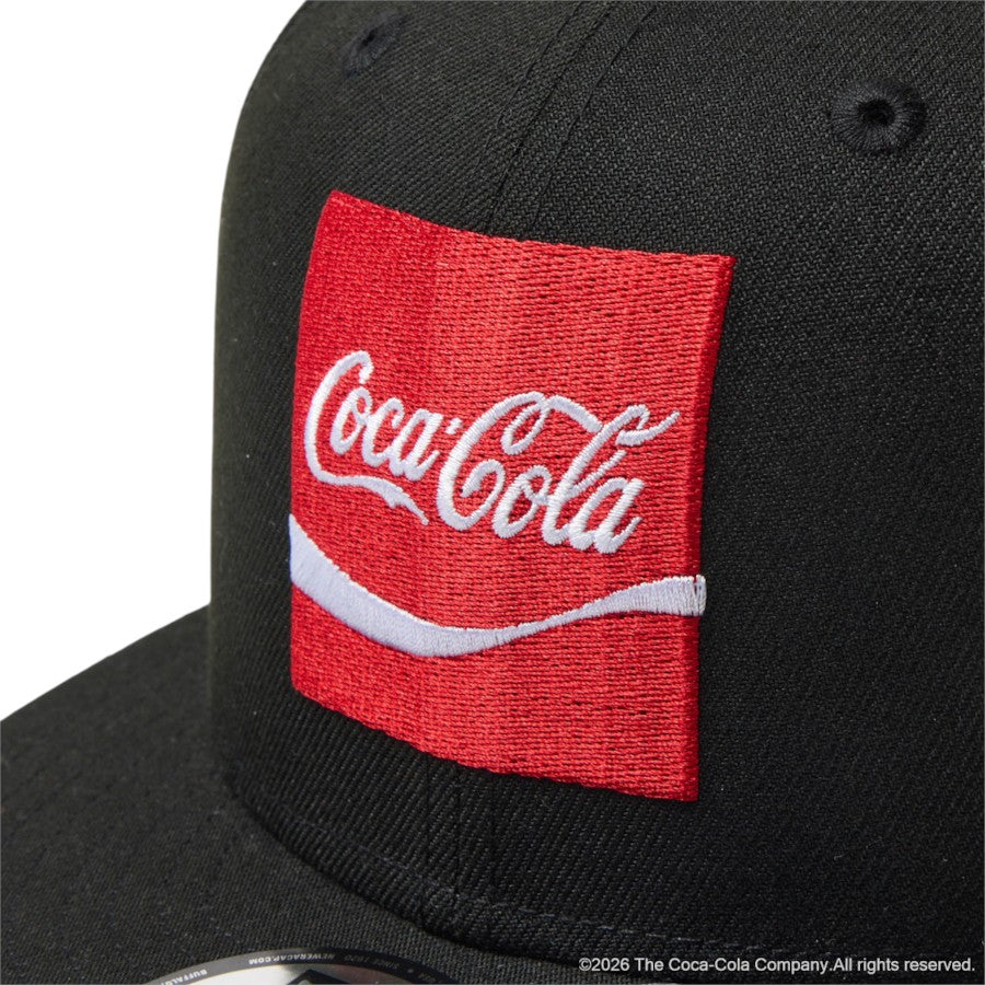 ニューエラ キャップ 帽子 NEW ERA CAP 9FIFTY Coca-Cola コカ･コーラ ブラック 15154802 フロントロゴ