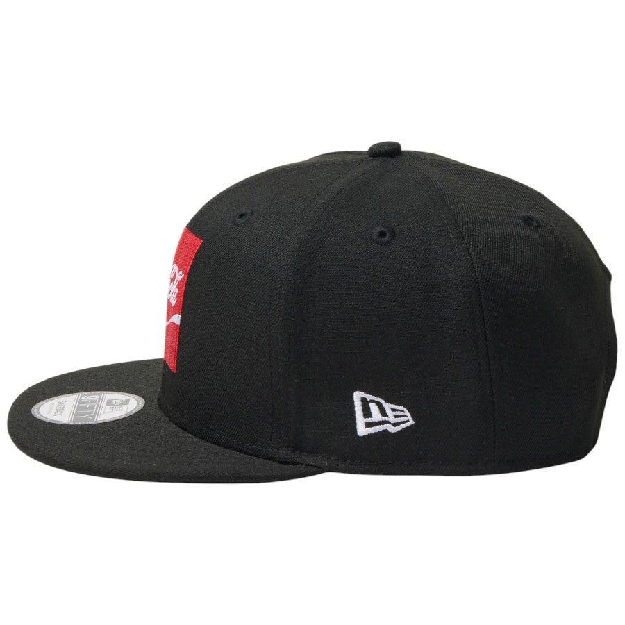 ニューエラ キャップ 帽子 NEW ERA CAP 9FIFTY Coca-Cola コカ･コーラ ブラック 15154802 左サイド