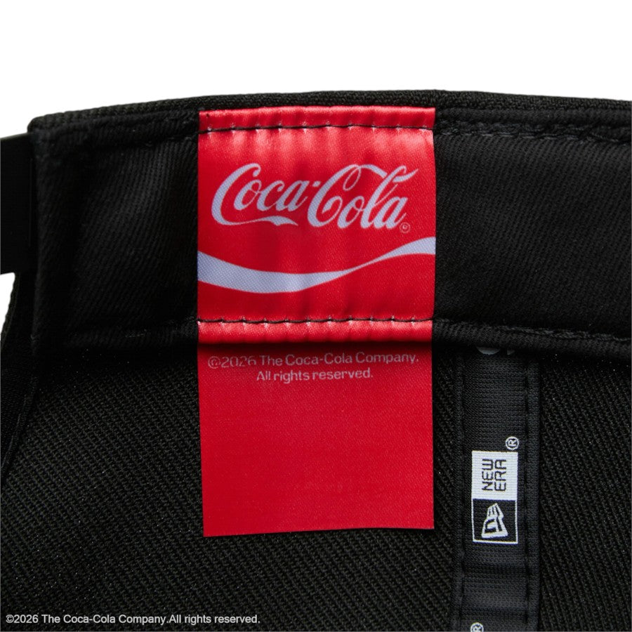 ニューエラ キャップ 帽子 NEW ERA CAP 9FIFTY Coca-Cola コカ･コーラ ブラック 15154802 インナーロゴ