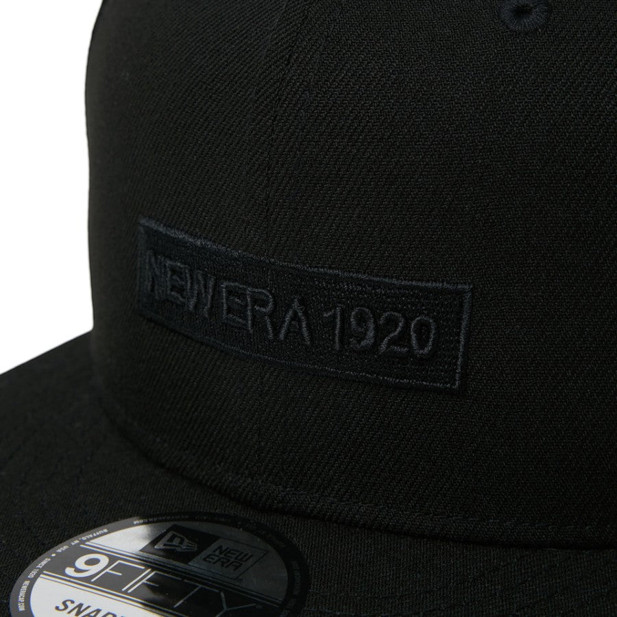 ニューエラ キャップ 帽子 NEW ERA CAP 9FIFTY Metal Flag メタルフラッグ NEW ERA 1920 ブラック/ゴールド 15137010 フロントロゴ