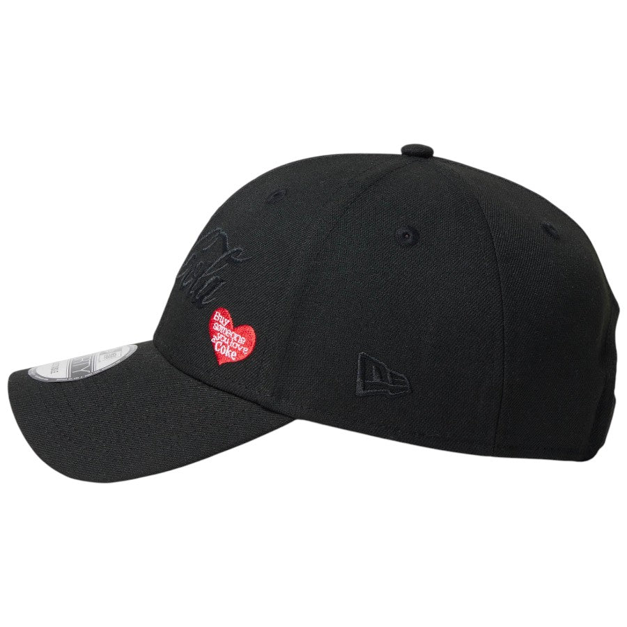 ニューエラ キャップ 帽子 NEW ERA CAP 9FORTY Coca-Cola designed by Kosuke Kawamura コカ･コーラ ブラック 15156410 左サイド