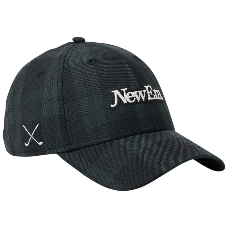 ニューエラ キャップ 帽子 NEW ERA CAP 9FORTY Black Watch ブラックウォッチ 15125386 GOLF ゴルフ 左斜め前