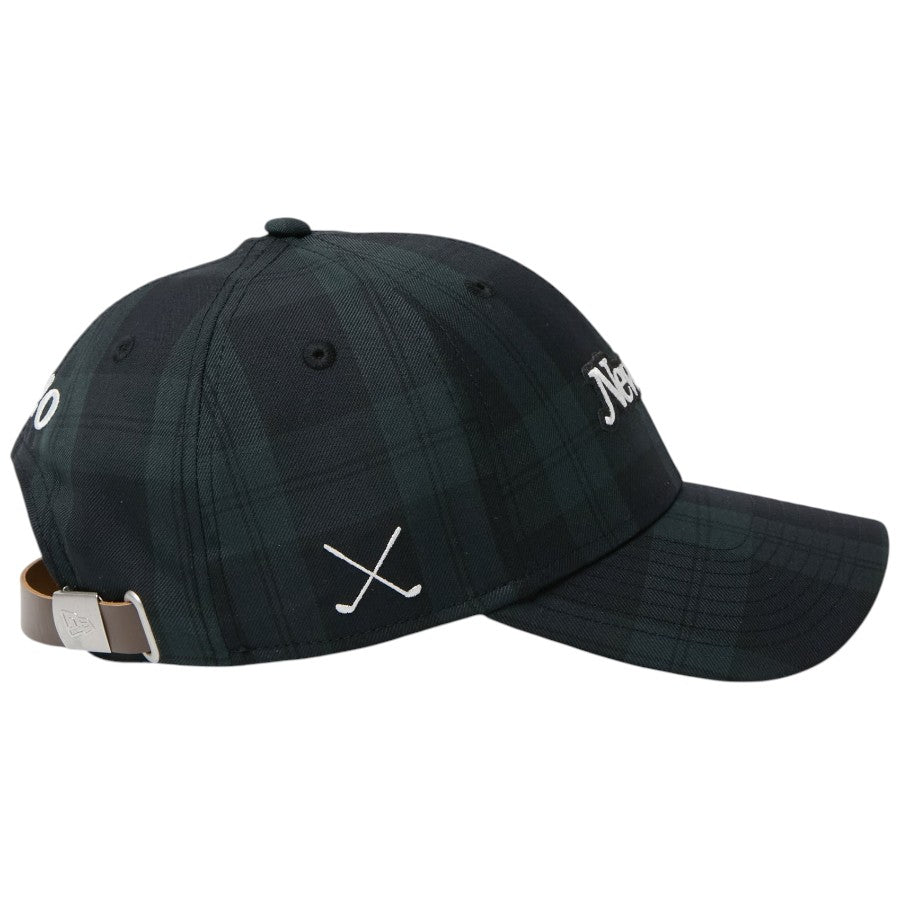 ニューエラ キャップ 帽子 NEW ERA CAP 9FORTY Black Watch ブラックウォッチ 15125386 GOLF ゴルフ 右サイド
